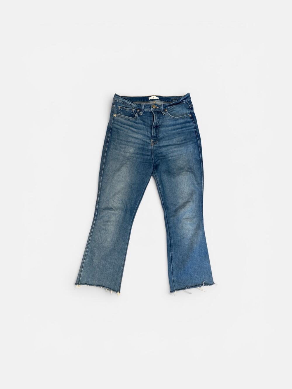 Good American Good Standard Kick Flare Jeans 4/27 | High Rise | Medium Wash
